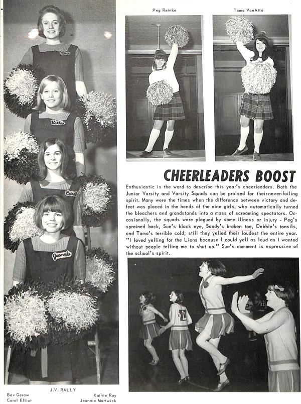 1967 Cheerleading 